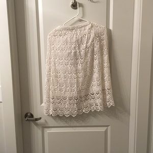 XXL Downeast lace skirt